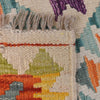 Hand Woven Wool Kelim Runner 2' 1" x 6' 10" ft / 64 x208 cm - No. B29350