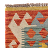 Hand Woven Wool Kelim Runner 2' 4" x 6' 9" ft / 72 x207 cm - No. B29362