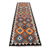 Hand Made Afghan Kilim Runner 2' 8" x 10' 0" ft / 81 x304 cm - No. B29372