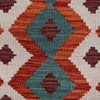 Hand Knotted Afghan Style Kilim Runner 2' 11" x 8' 2" ft / 90 x250 cm - No. B29386