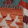 Hand Knotted Afghan Style Kilim Runner 2' 11" x 8' 2" ft / 90 x250 cm - No. B29386