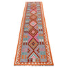 Long Kilim Runner 2' 10" x 13' 4" ft / 86 x 407 cm - No. B29387