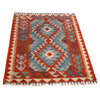 Handmade Vegetable Kilim 2' 8" x 3' 9" ft / 82 x 115 cm - No. B29392