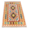 Hand Knotted Afghan Style Kilim 2' 7" x 4' 0" ft / 80 x 122 cm - No. B29412