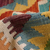 Hand Knotted Afghan Style Kilim 2' 11" x 4' 3" ft / 88 x 130 cm - No. B29413