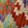 Hand Knotted Afghan Style Kilim 2' 9" x 3' 11" ft / 84 x 119 cm - No. B29415