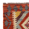 Hand Knotted Afghan Style Kilim 2' 8" x 4' 6" ft / 81 x 137 cm - No. B29416