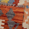 Hand Knotted Afghan Style Kilim 2' 8" x 4' 6" ft / 81 x 137 cm - No. B29416