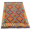 Hand Made Afghan Kilim 2' 7" x 4' 0" ft / 80 x 121 cm - No. B29431