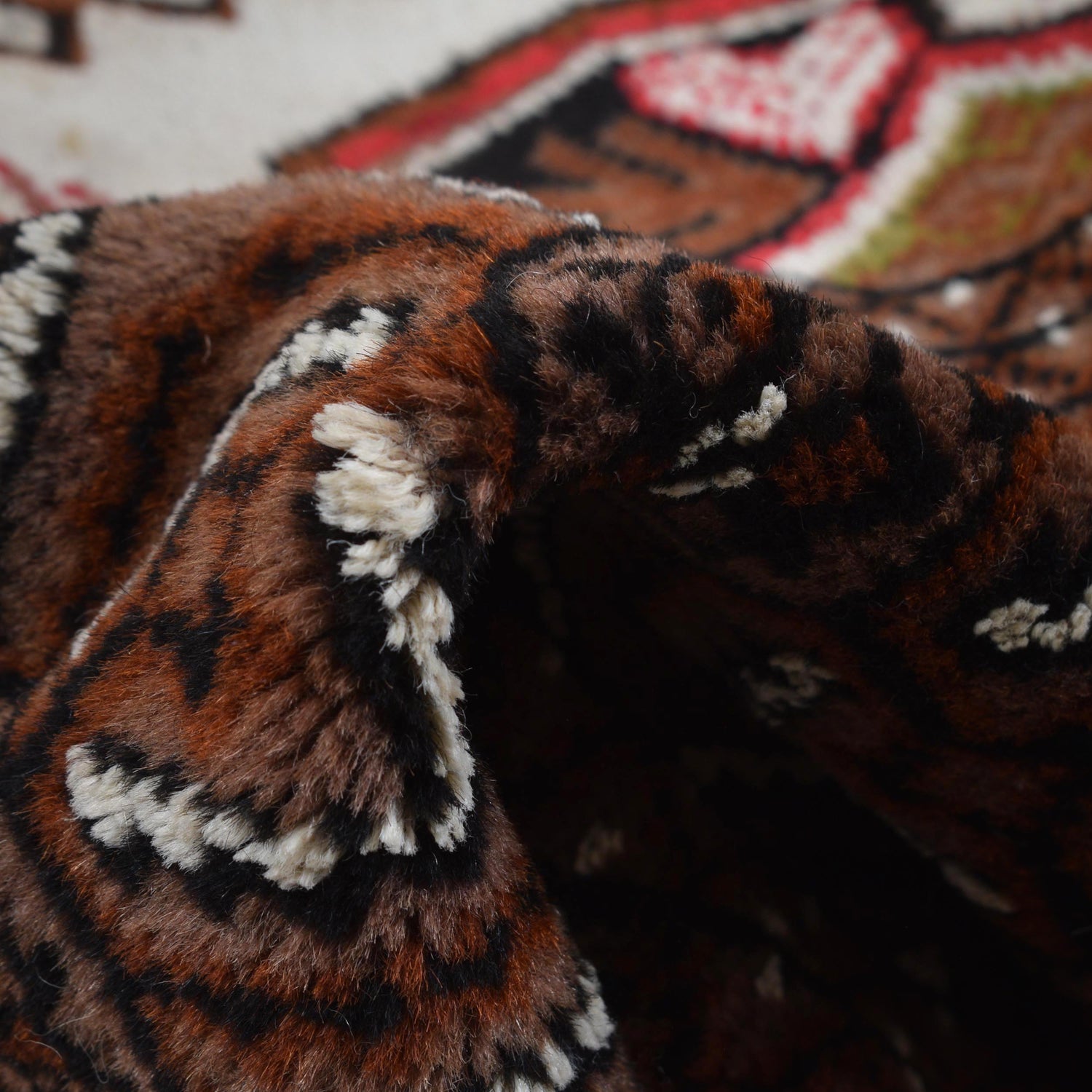 Handmade Baluchi Rug 6' 6" x 9' 1" ft / 198 x 278 cm - No. B29436