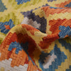 Handmade Afghan Vegetable Kilim 2' 9" x 4' 0" ft / 85 x 122 cm - No. B29587
