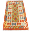 Handmade Vegetable Kilim 2' 5" x 4' 2" ft / 74 x 128 cm - No. B29629