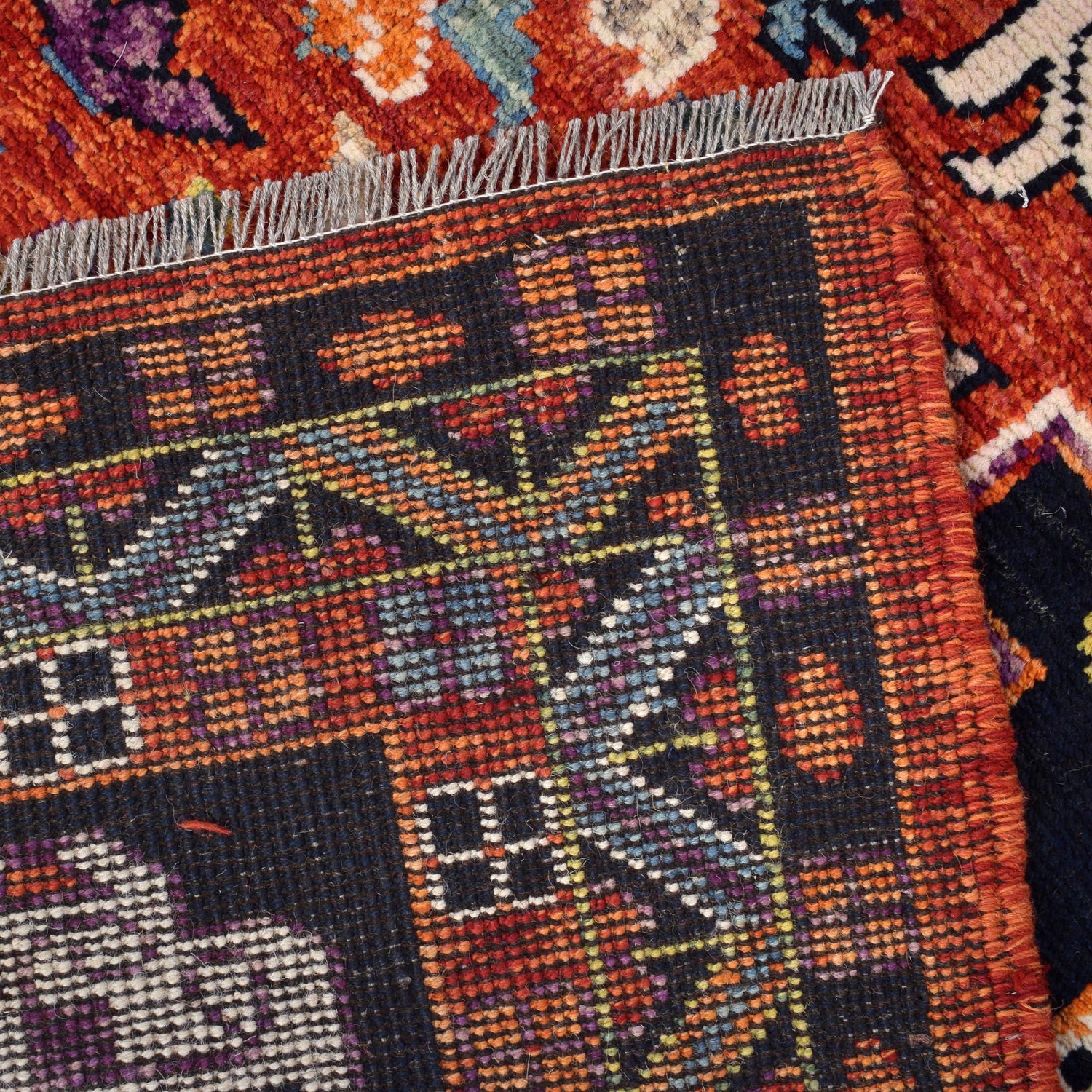 Handmade Sherazi Area Rug 5' 8" x 8' 0" ft / 173 x 243 cm - No. B29776