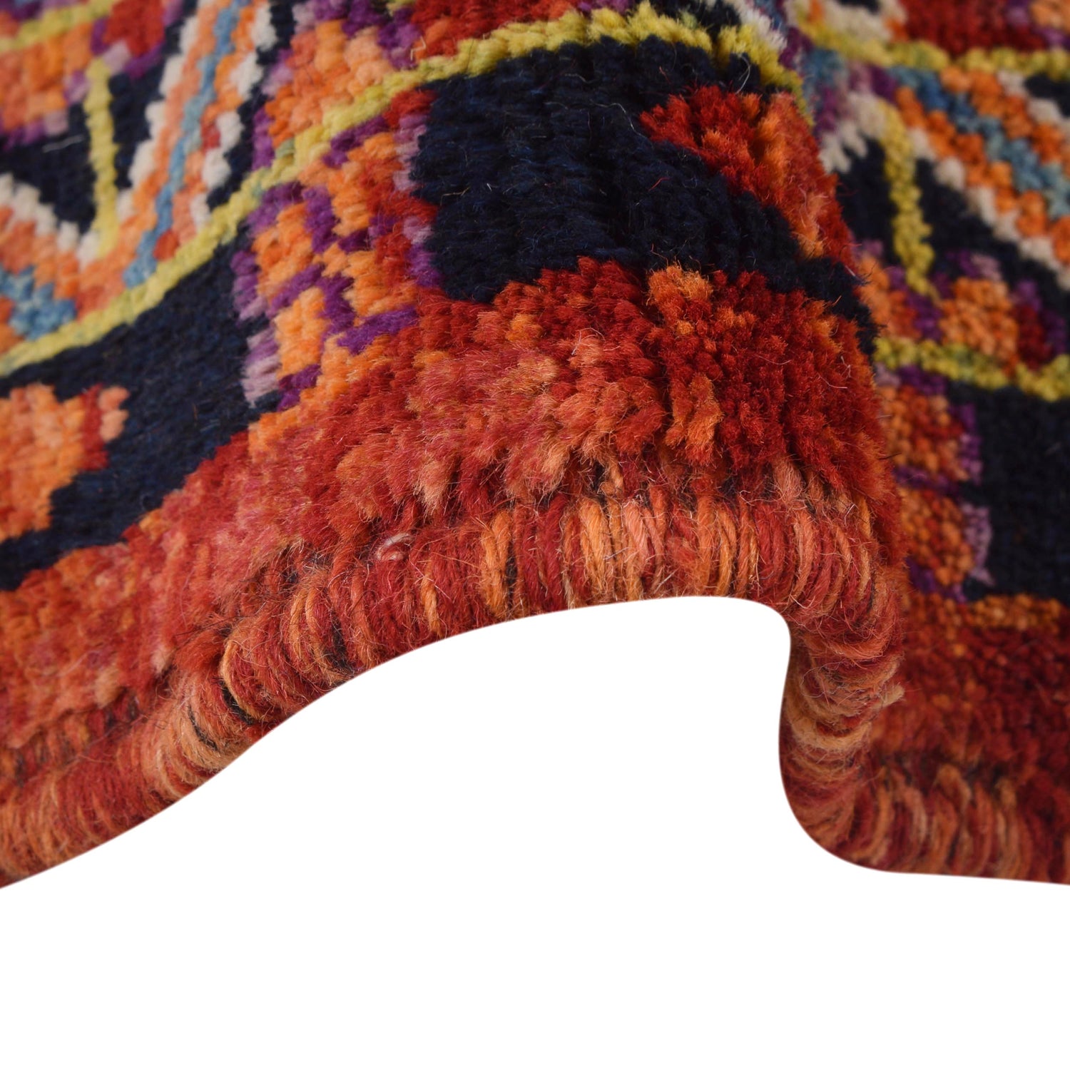 Handmade Sherazi Area Rug 5' 8" x 8' 0" ft / 173 x 243 cm - No. B29776