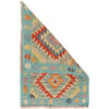 Hand Woven Wool Kelim 2' 0" x 2' 11" ft / 60 x 90 cm - No. B29906