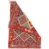 Hand Woven Wool Kelim 2' 2" x 2' 11" ft / 65 x 90 cm - No. B29909