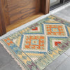 Hand Made Afghan Kilim 1' 11" x 2' 9" ft / 58 x 83 cm - No. B29936
