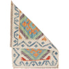 Hand Woven Wool Kelim 1' 10" x 2' 6" ft / 57 x 76 cm - No. B29960