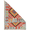 Hand Woven Wool Kelim 2' 3" x 3' 0" ft / 69 x 91 cm - No. B29962