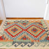 Hand Made Afghan Kilim 2' 0" x 2' 9" ft / 61 x 84 cm - No. B29998