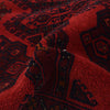 Red Color Khal Mohammadi Rug 3' 5" x 5' 1" ft / 103 x 155 cm - No. B30056
