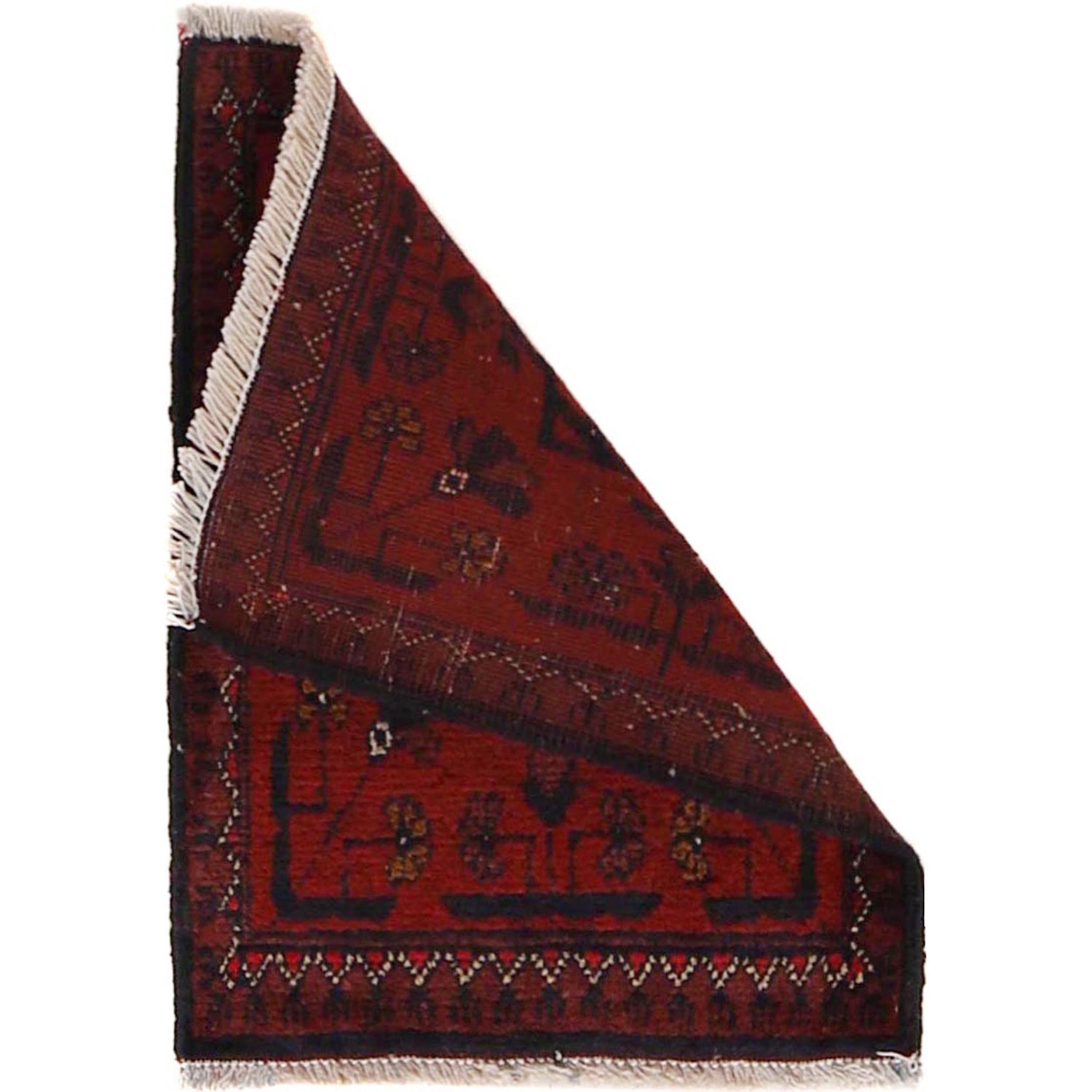 Handmade Mat 1' 5" x 1' 10" ft / 42 x 56 cm - No. B30082