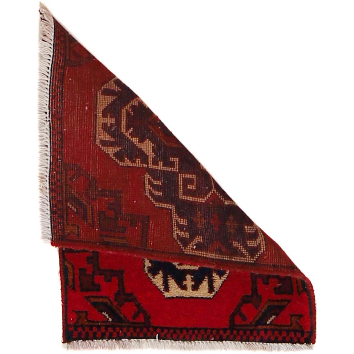 Handmade Foot Mat 1' 6" x 1' 11" ft / 45 x 58 cm - No. B30172a