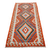 Hand Woven Wool Kelim Runner 2' 7" x 7' 1" ft / 78 x 215 cm - No. B30463