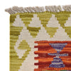 Colorful Flat-Weave Wool Kilim Runner 2' 3" x 6' 6" ft / 68 x 198 cm - No. B30470