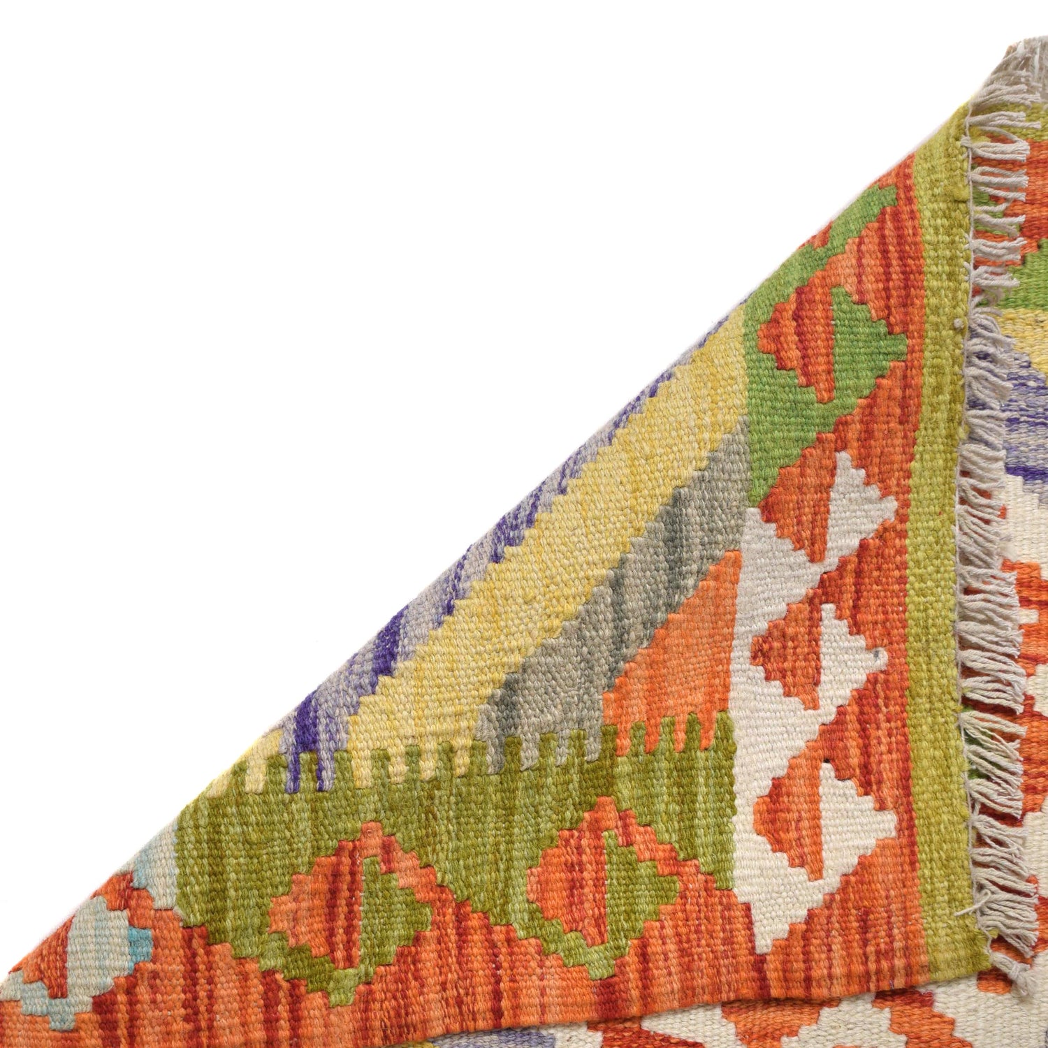 Short Kilim Runner 2' 3" x 6' 6" ft / 68 x 197 cm - No. B30487