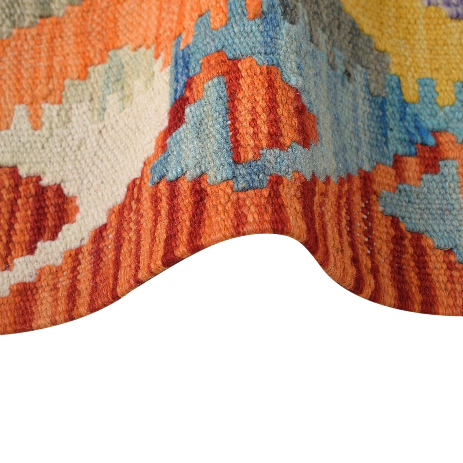 Short Kilim Runner 2' 3" x 6' 6" ft / 68 x 197 cm - No. B30487