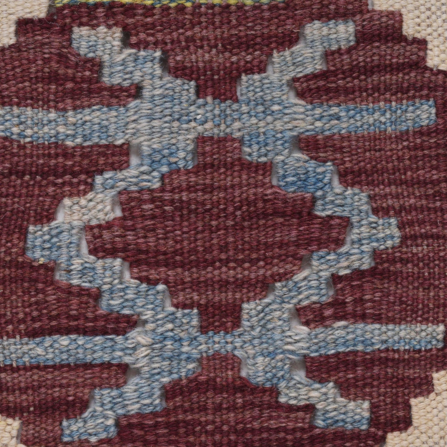 Handmade Vegetable Kilim Runner 1' 10" x 6' 5" ft / 56 x 196 cm - No. B30495