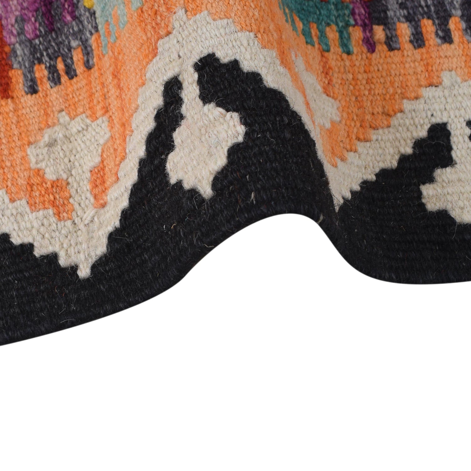 Short Chobi Kilim Runner 2' 0" x 6' 6" ft / 62 x 197 cm - No. B30525