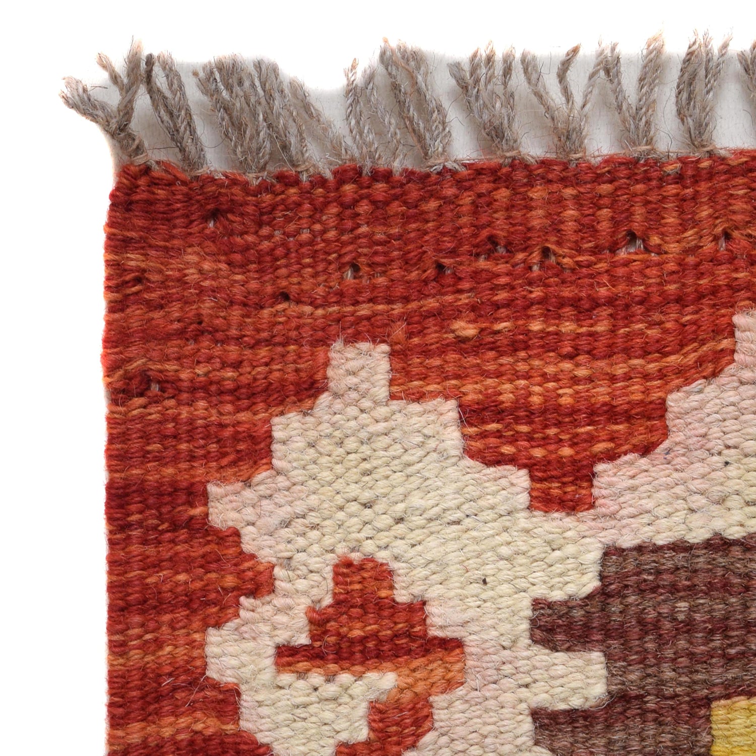 Short Kilim Runner 2' 4" x 6' 8" ft / 72 x 204 cm - No. B30537