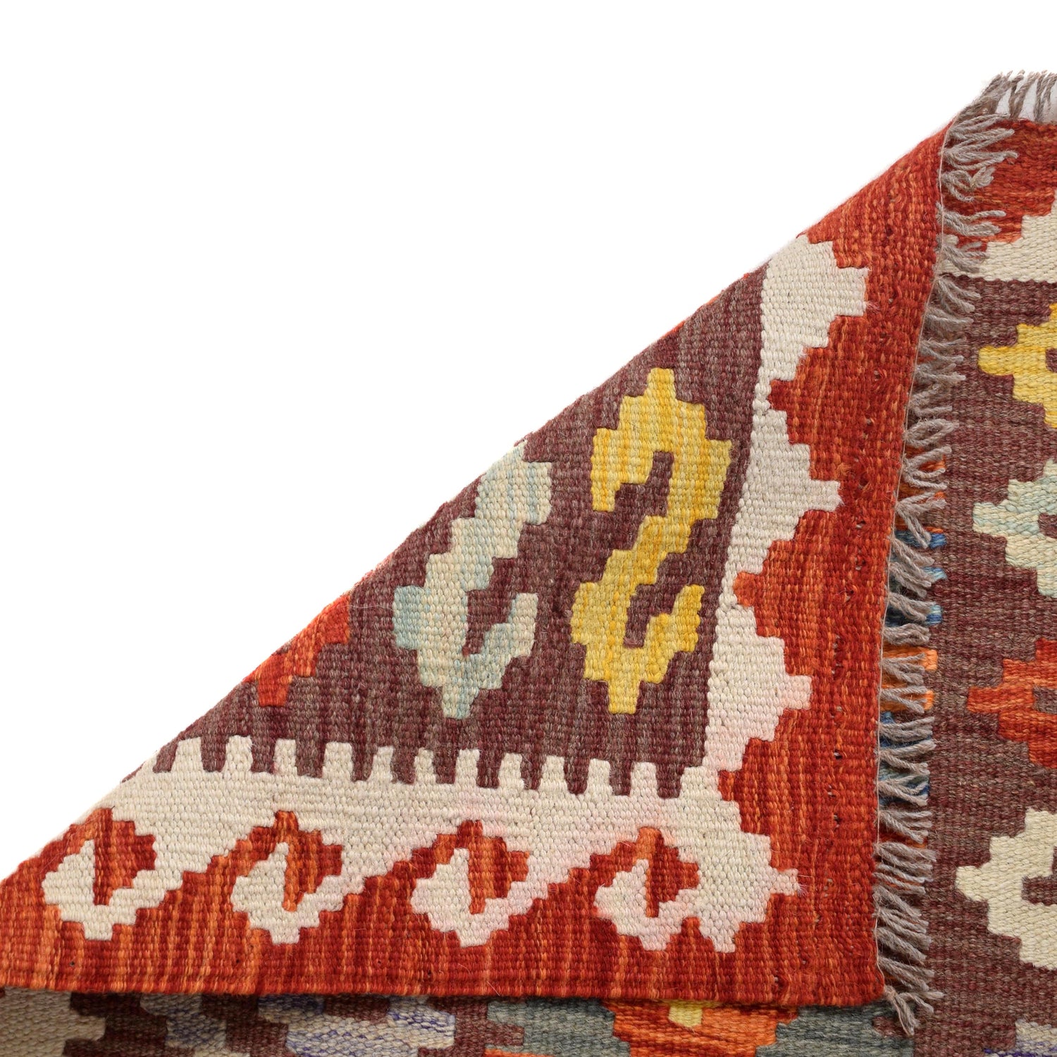 Short Kilim Runner 2' 4" x 6' 8" ft / 72 x 204 cm - No. B30537