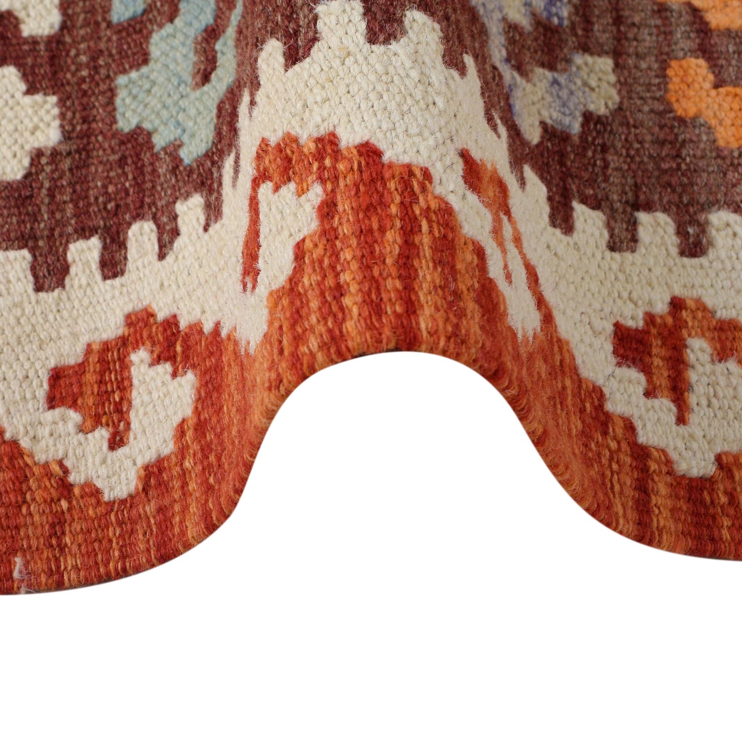 Short Kilim Runner 2' 4" x 6' 8" ft / 72 x 204 cm - No. B30537