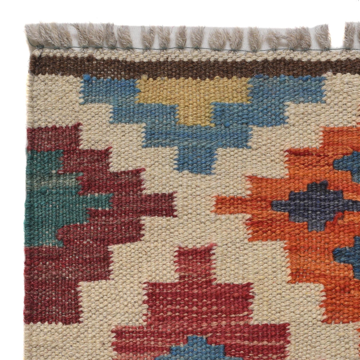 Short Chobi Kilim Runner 1' 7" x 4' 11" ft / 49 x 150 cm - No. B30586