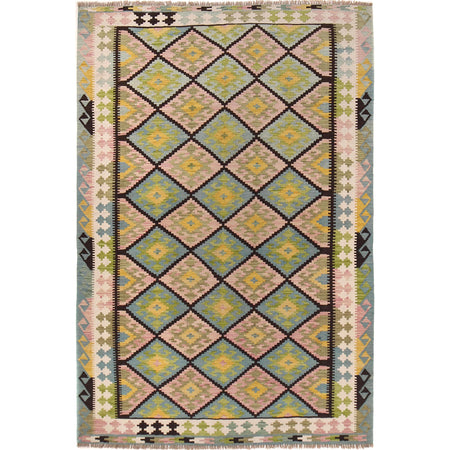 Medium Size Chobi Kilim 5' 9" x 8' 3" ft / 175 x 252 cm - No.  B30593
