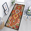 Handmade Turkish Design Wool Kilim Runner 2' 9" x 6' 4" ft / 83 x 194 cm - No. B30594