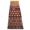Hand Knotted Flatweave Kilim Runner 1' 10" x 6' 4" ft / 55 x 194 cm - No. B30596