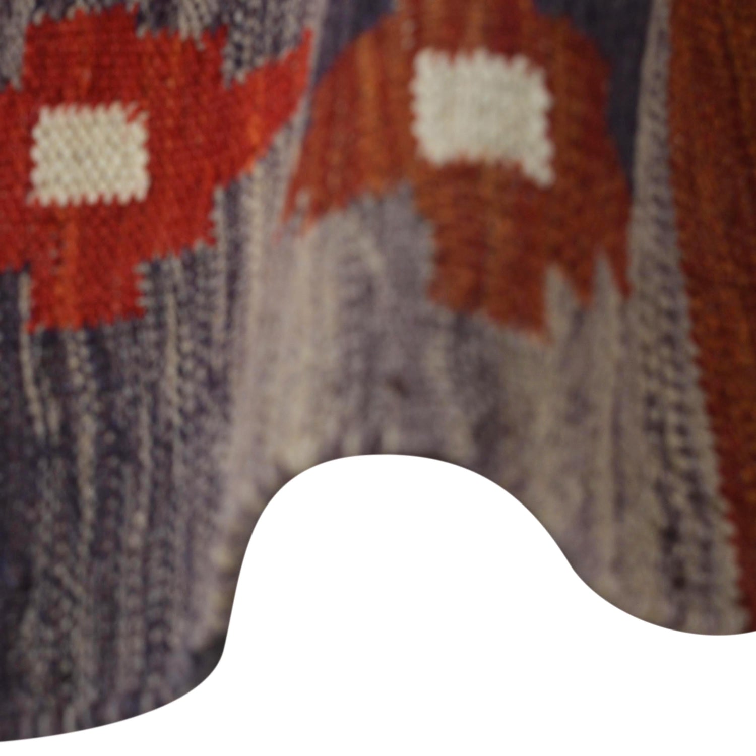 Hand Knotted Flatweave Kilim Runner 1' 10" x 6' 4" ft / 55 x 194 cm - No. B30596