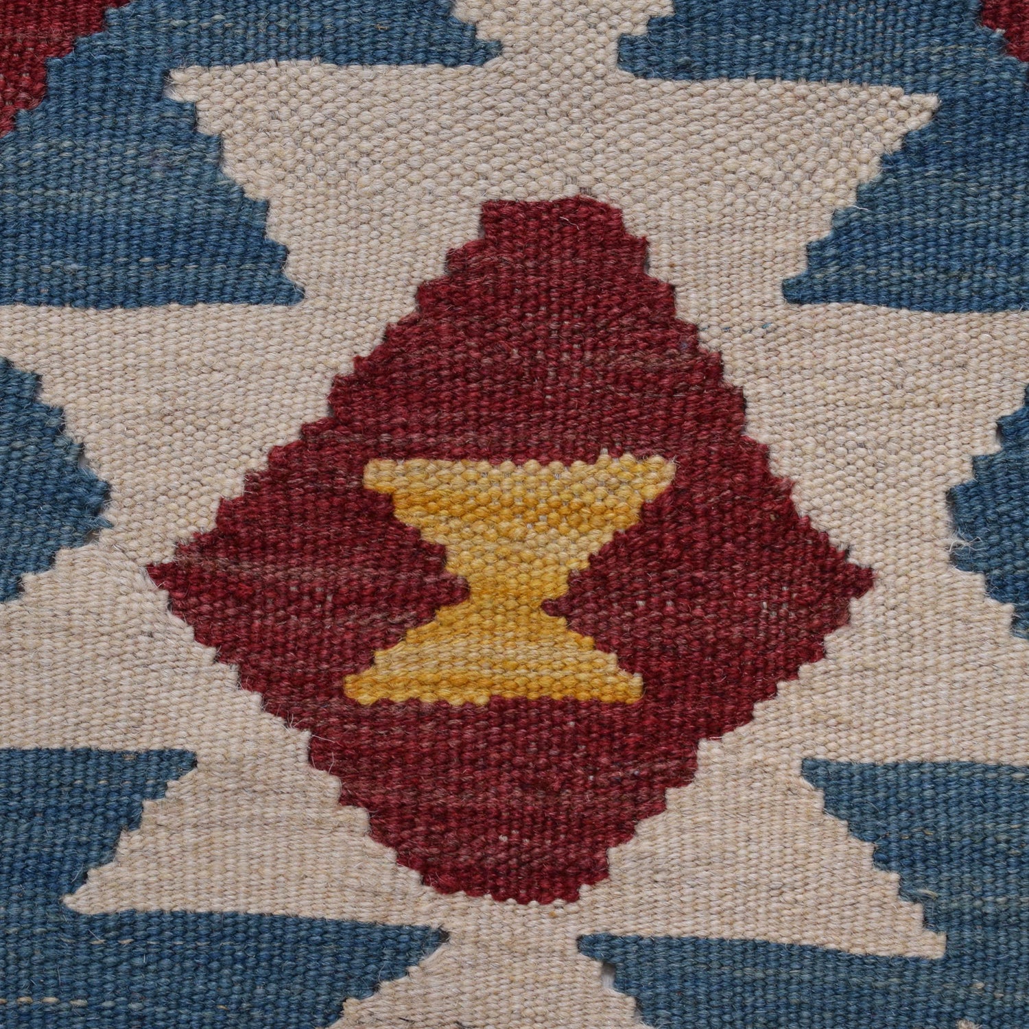 Hand Knotted Flatweave Kilim Runner 1' 8" x 4' 10" ft / 52 x 147 cm - No. B30605