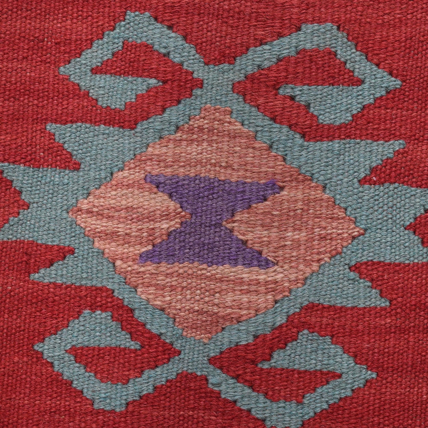 Hand Made Afghan Kilim Runner 1' 9" x 5' 2" ft / 54 x 157 cm - No. B30615