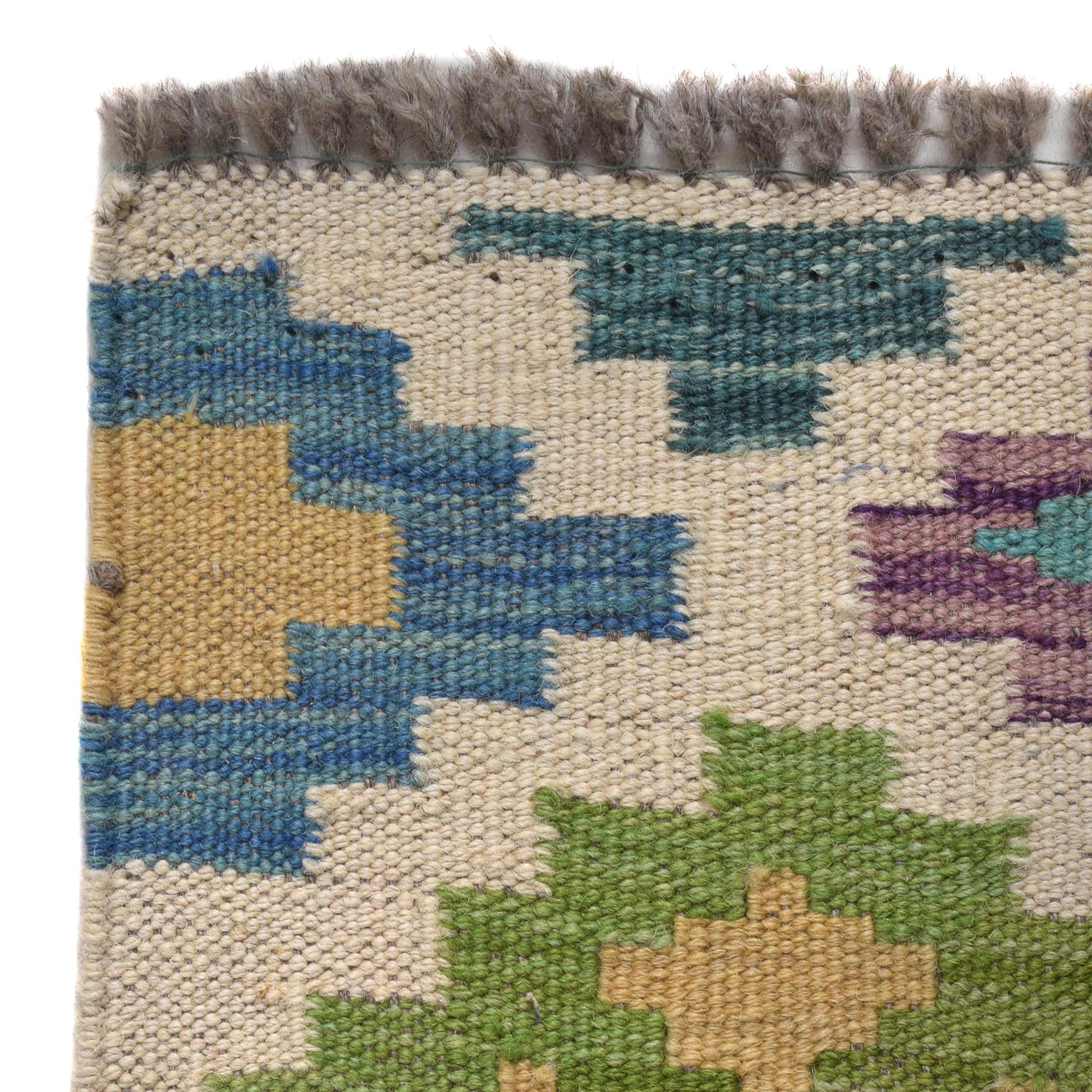 Short Kilim Runner 1' 8" x 5' 1" ft / 50 x 156 cm - No. B30621