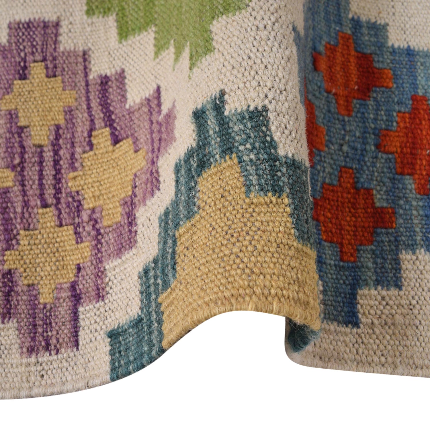 Short Kilim Runner 1' 8" x 5' 1" ft / 50 x 156 cm - No. B30621