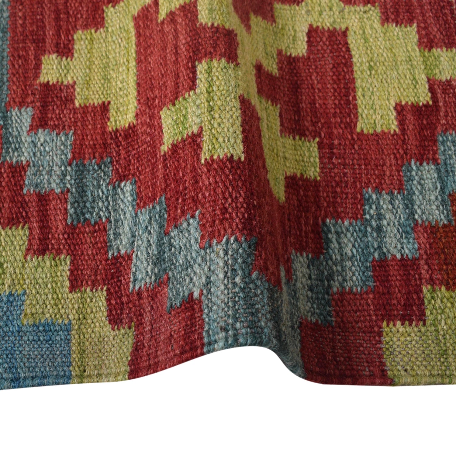 Short Kilim Runner 1' 8" x 4' 11" ft / 50 x 149 cm - No. B30622