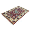 Red Color Mamluk Carpet 3' 3" x 4' 11" ft / 98 x 149 cm - No. B31298