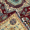 Red Color Mamluk Carpet 3' 3" x 4' 11" ft / 98 x 149 cm - No. B31298