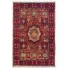 Oriental Mamluk Area Rug 3' 3" x 4' 9" ft / 100 x 146 cm - No. B31326