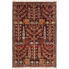 Hand Knotted Modern Tree of Life Rug 3' 5" x 5' 0" ft / 104 x 153 cm - No. B31328